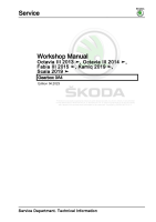 Skoda Fabia III - Workshop manual - Gearbox 0A4 - Power Transmission1